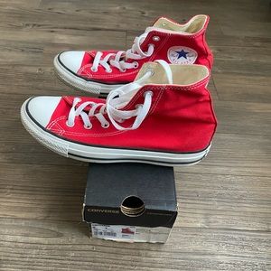 Converse Red High Tops